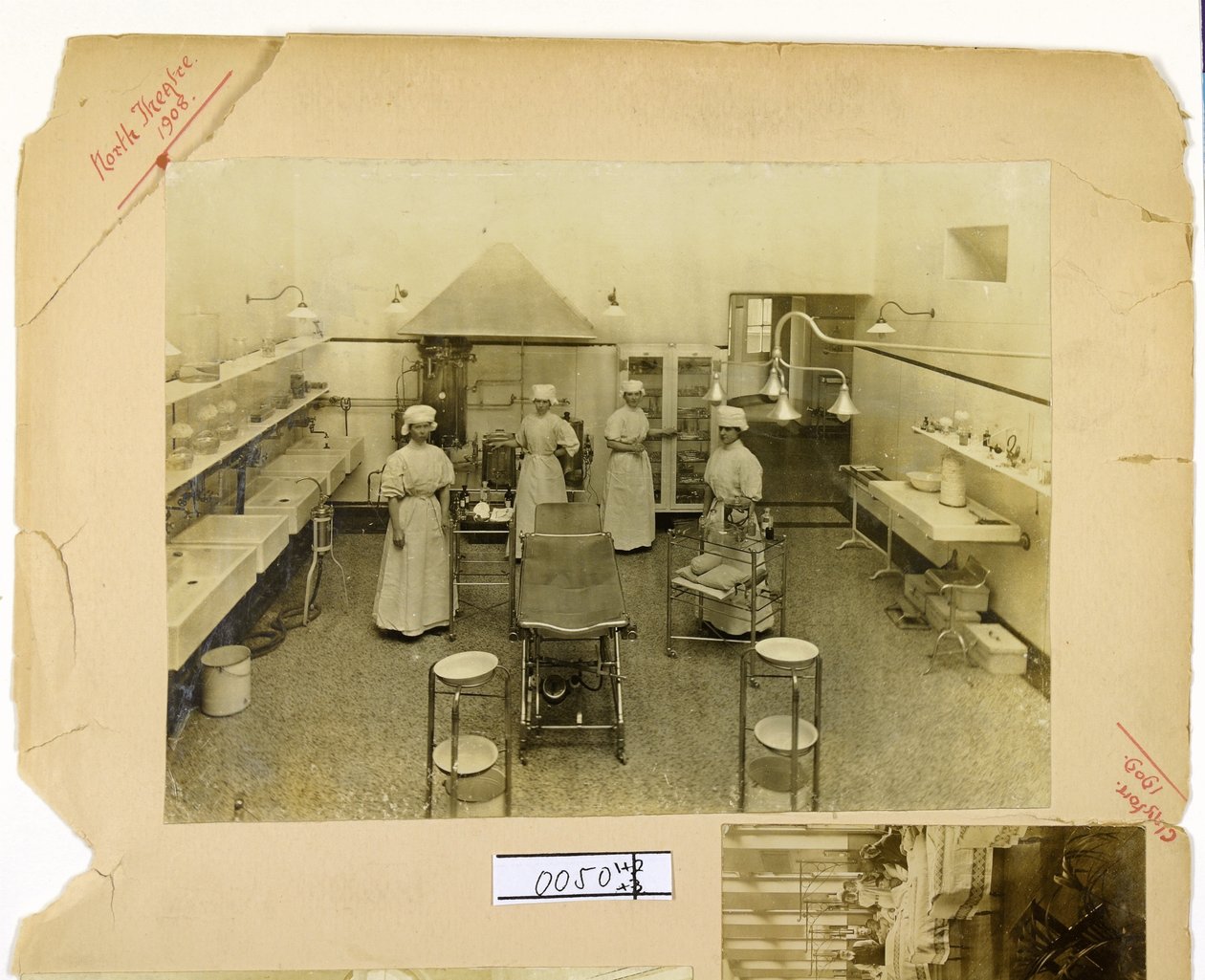 North Theatre, St. Thomas Hospital, 1908 (seepiakuva) tekijältä English Photographer