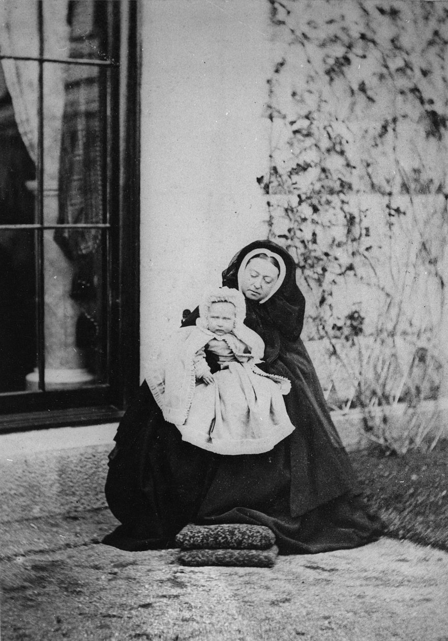 Hessenin kuningatar ja prinsessa Victoria, 1863 tekijältä English Photographer