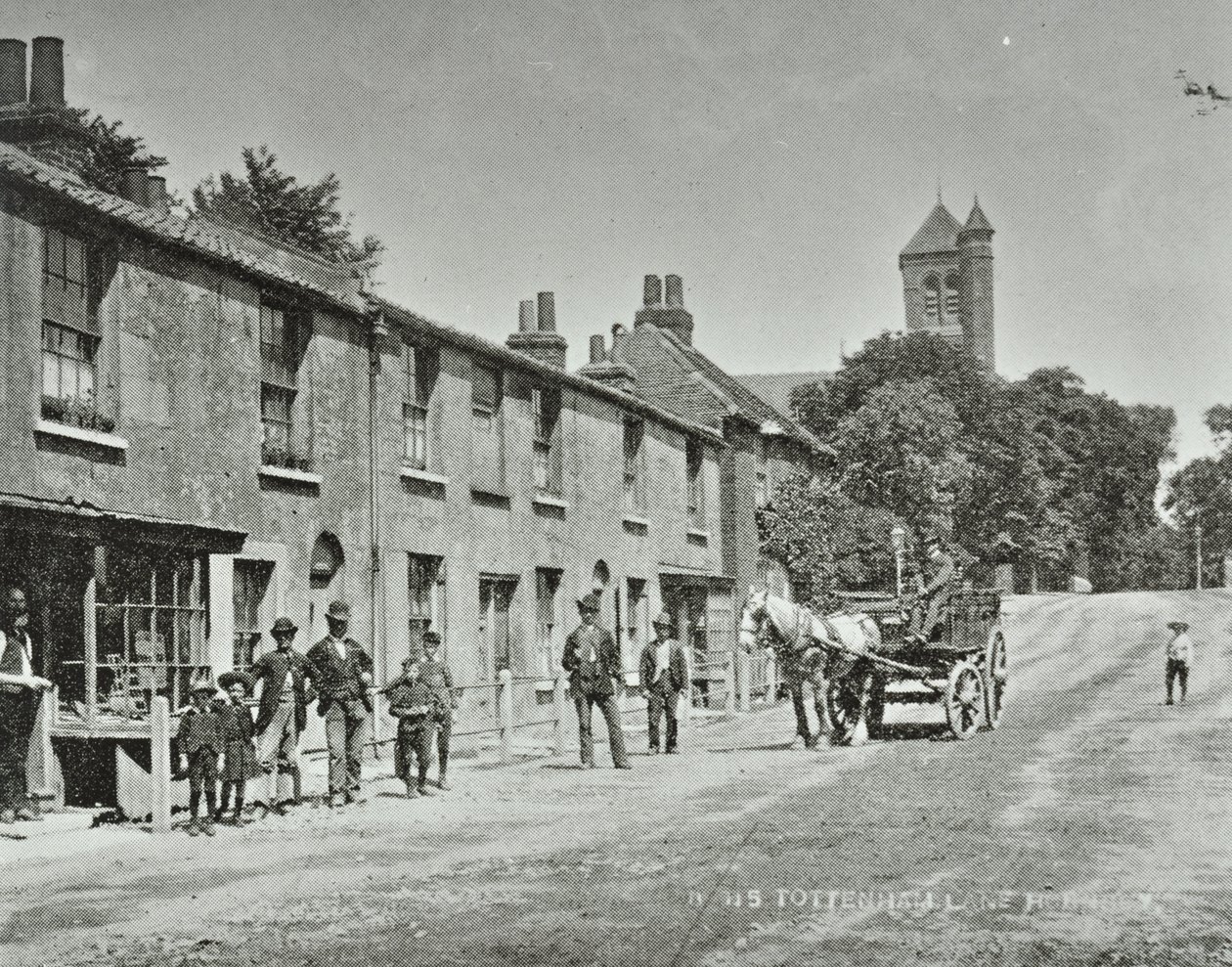 Tottenham Lane, Hornsey: Etukorot, 1893 tekijältä English Photographer