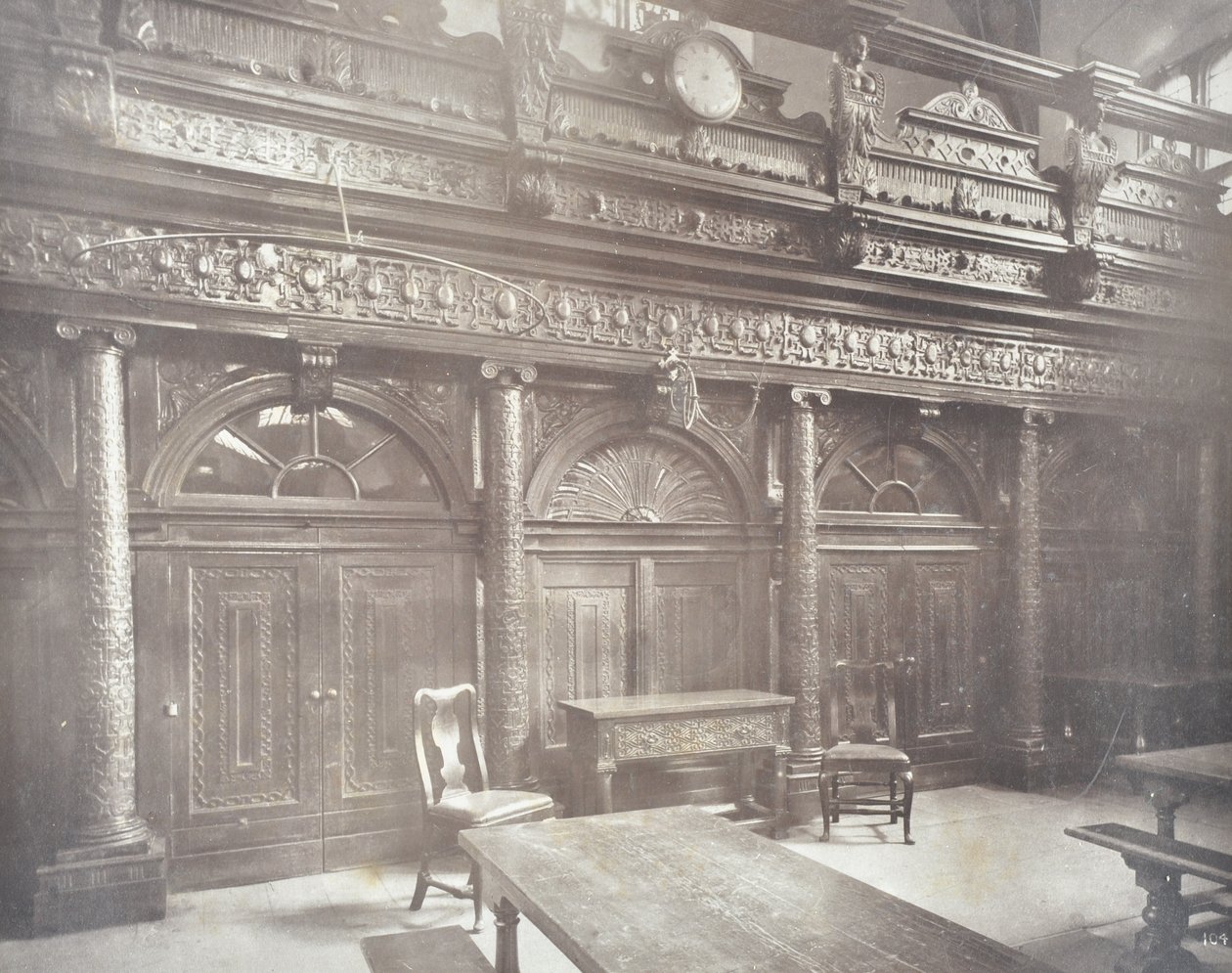 Näkymä Grays Inn Halliin, Lontooseen, 1885 tekijältä English Photographer
