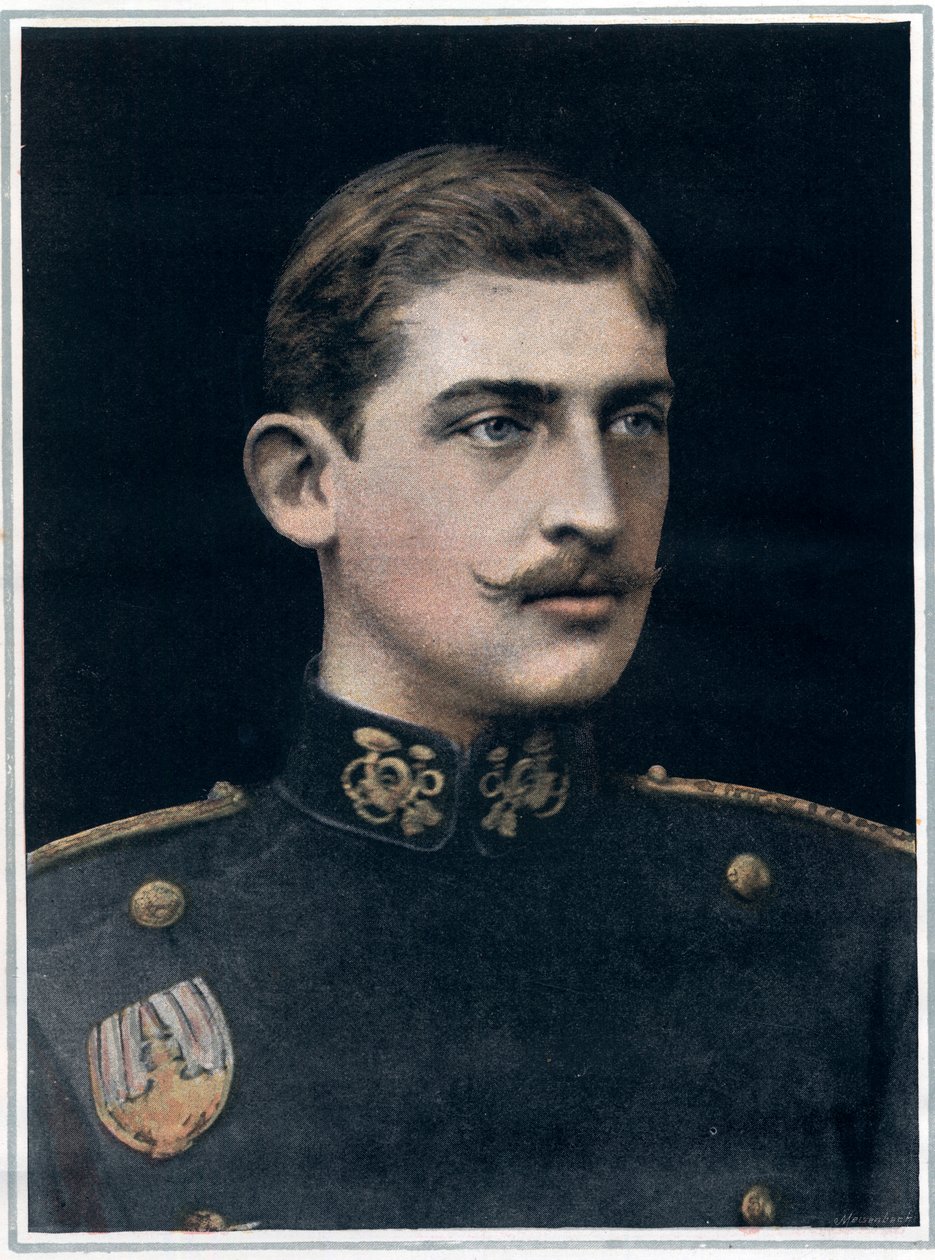 Romanian kuninkaan Ferdinandin (1865-1927) muotokuva. tekijältä English Photographer English Photographer