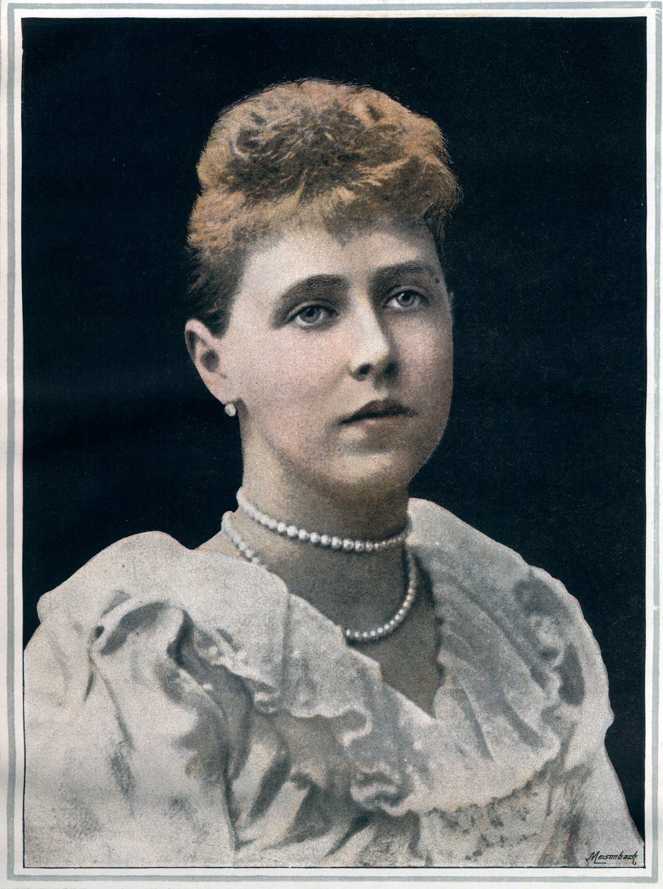 Marian muotokuva Romaniasta (Marie Alexandra Victoria, aiemmin Edinburghin prinsessa Marie) tekijältä English Photographer English Photographer