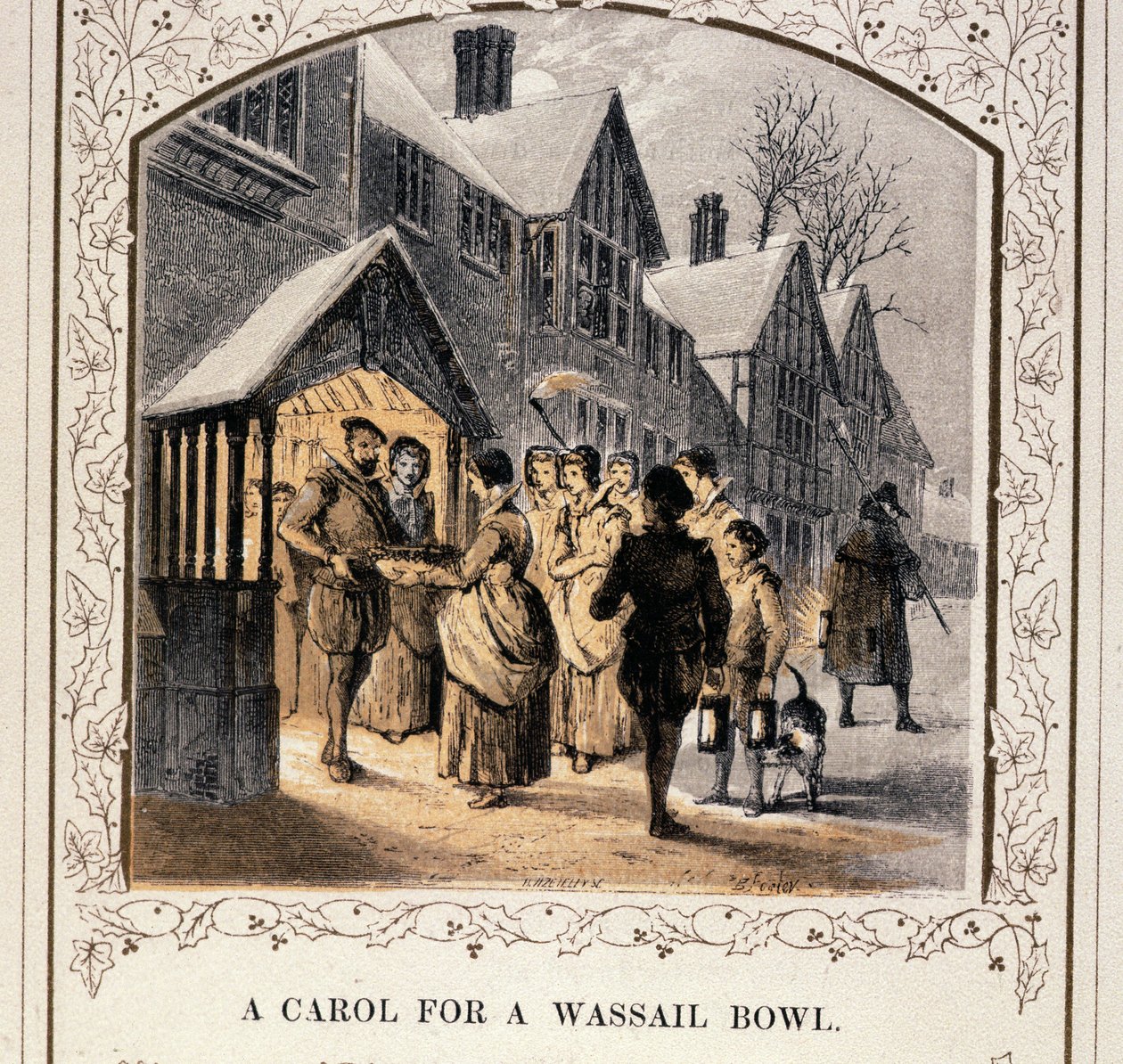 Carol for A Wassail Bowl, 1840-luku tekijältä English School