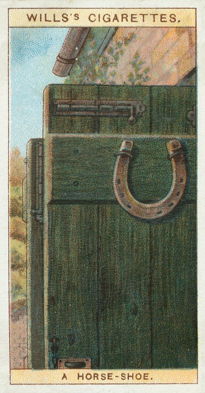 Hevoskenkä (chromolitho) tekijältä English School