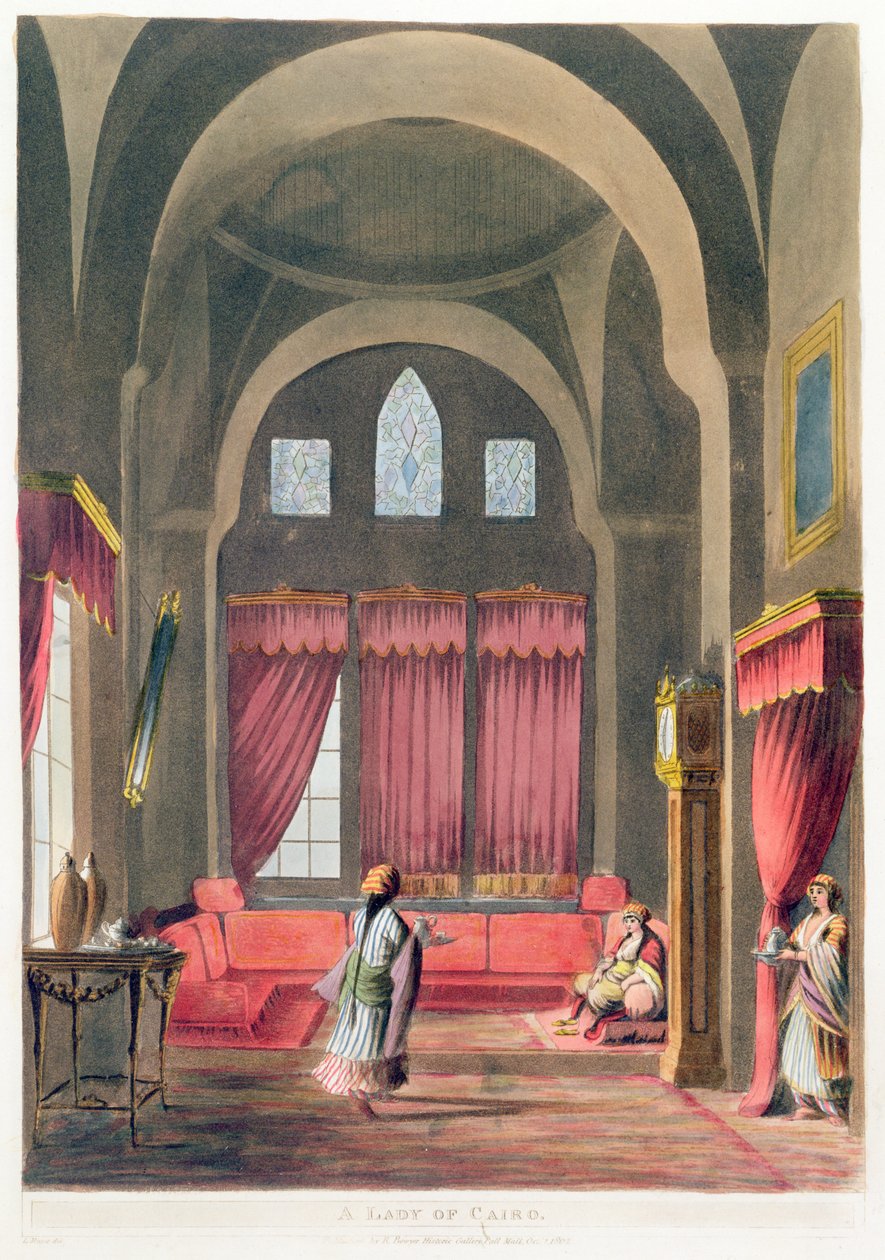 Nainen Kairossa, 1802 tekijältä English School