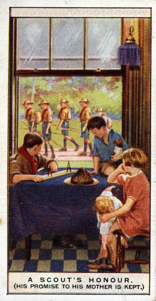 Partiolaisten kunniaan on syytä luottaa, 1929 tekijältä English School