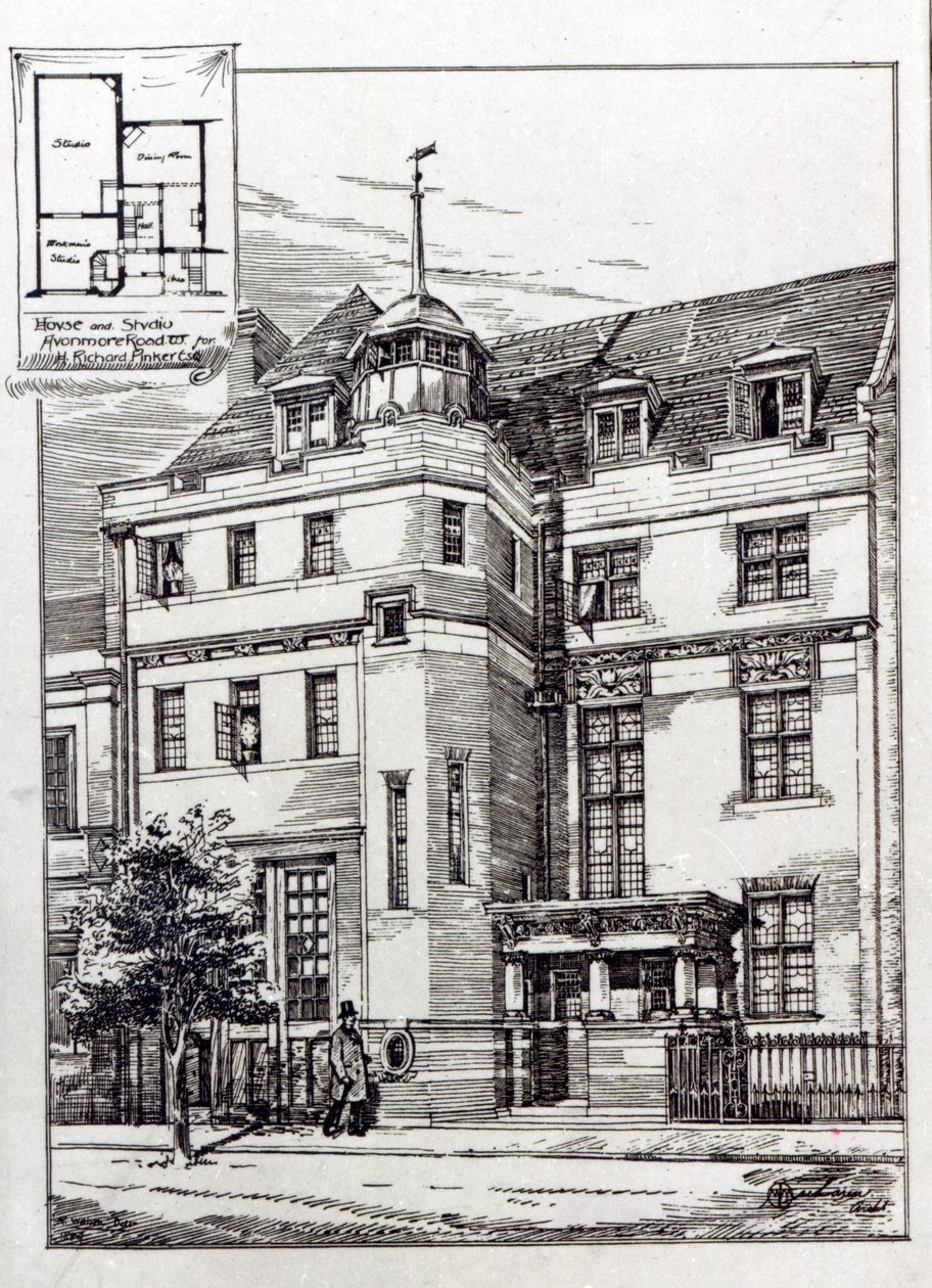 Sculptors Studio, 1892 tekijältä English School