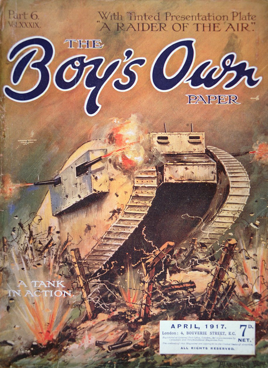 "A Tank in Action", The Boy