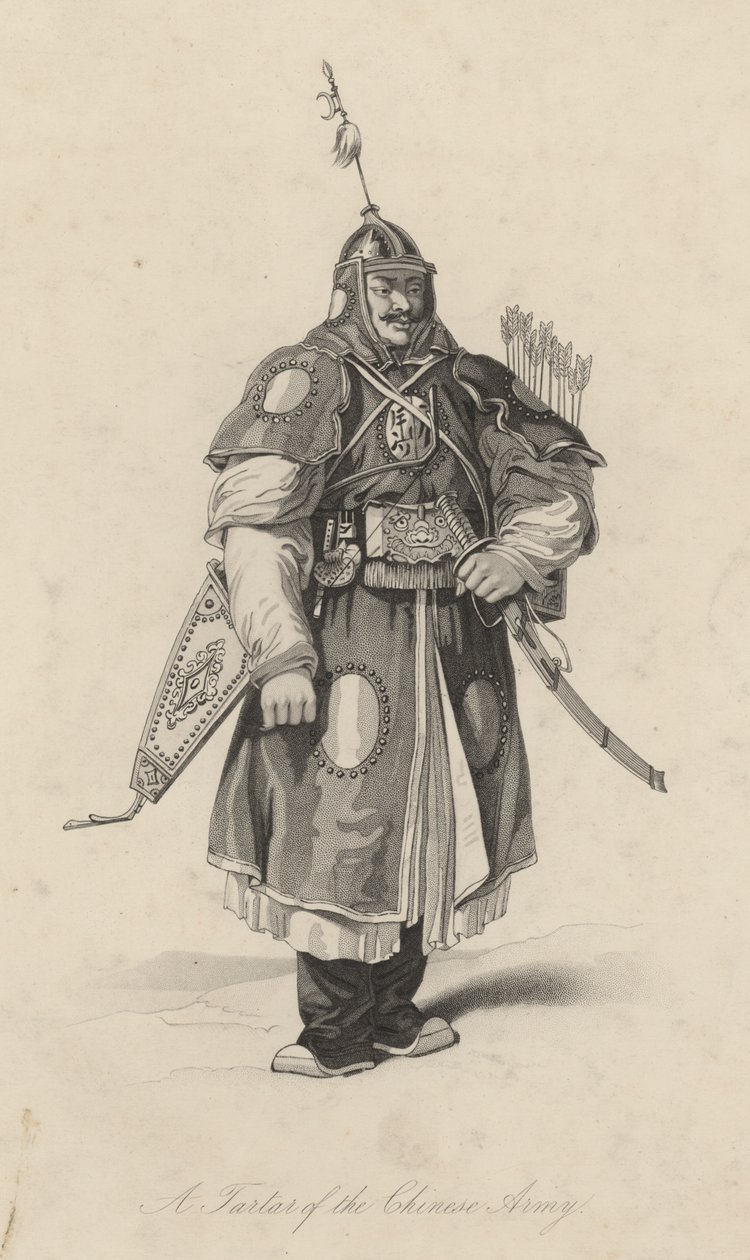 Kiinan armeijan tataari (kaiverrus) tekijältä English School