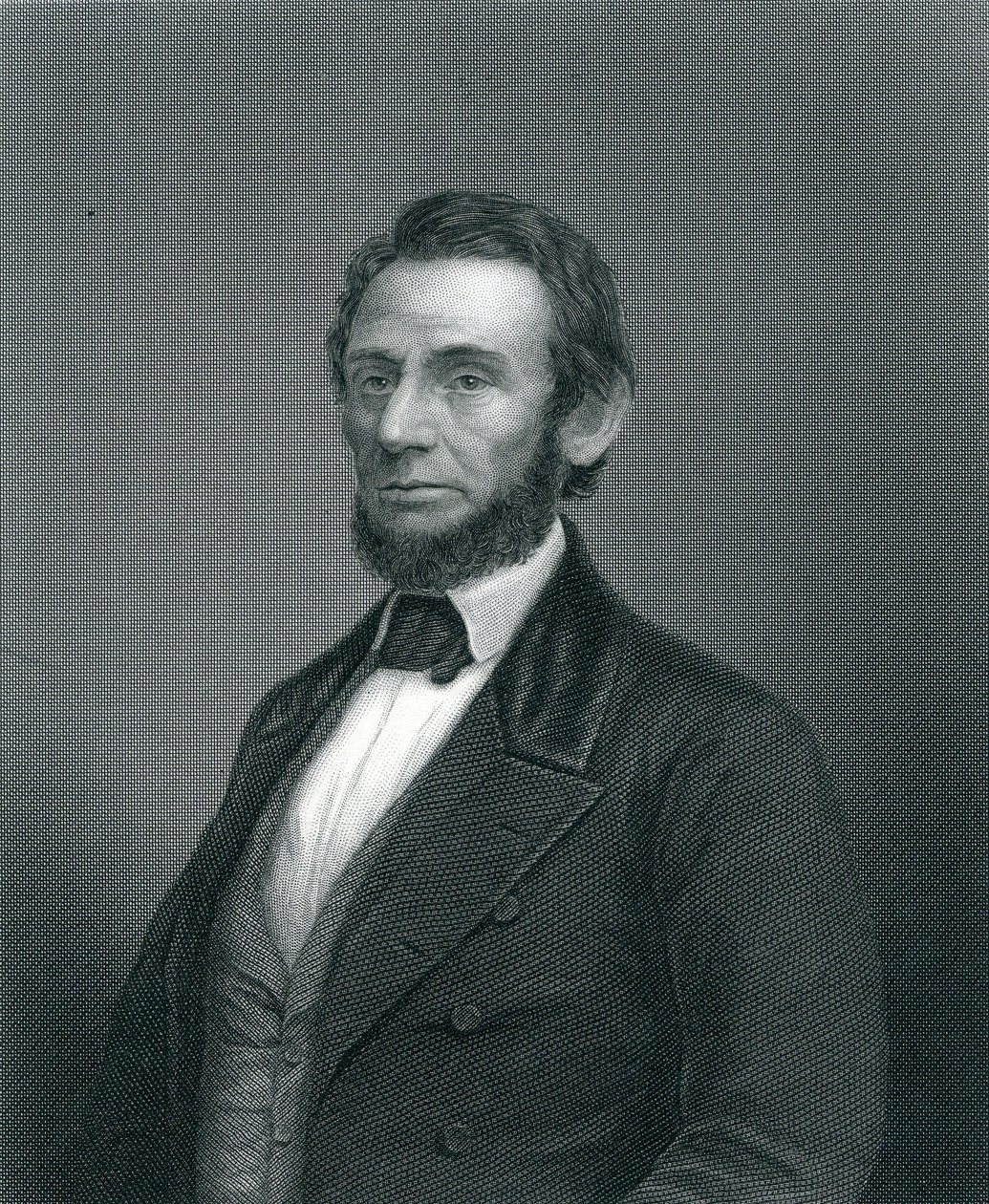 Abraham Lincoln, kaiverrus H. C. Balding, 1800-luku tekijältä English School