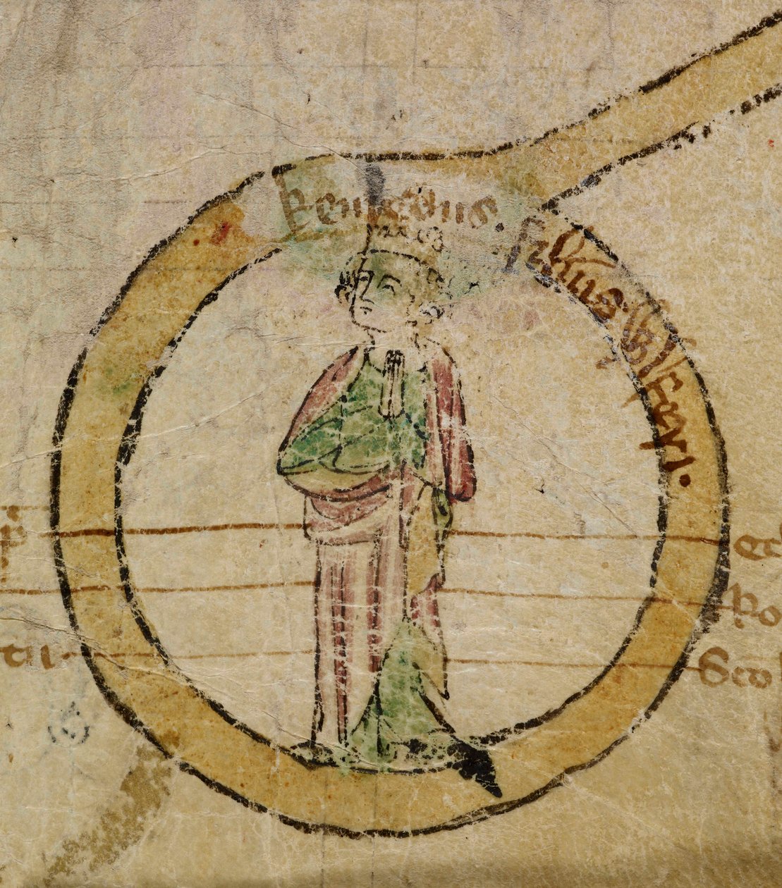 Lisää MS 47170 EGMONT PAPERIT. Voi. CCLI "[A] kirjakäärö, joka on kirjoitettu latinaksi ja ranskaksi Englannin kuninkaiden molemmilla puolilla. Veli Walter de Witteliseye, Burgo San Pietron luostarin munkki, on kuvannut sen molemmin puolin. Jumala armahtak tekijältä English School