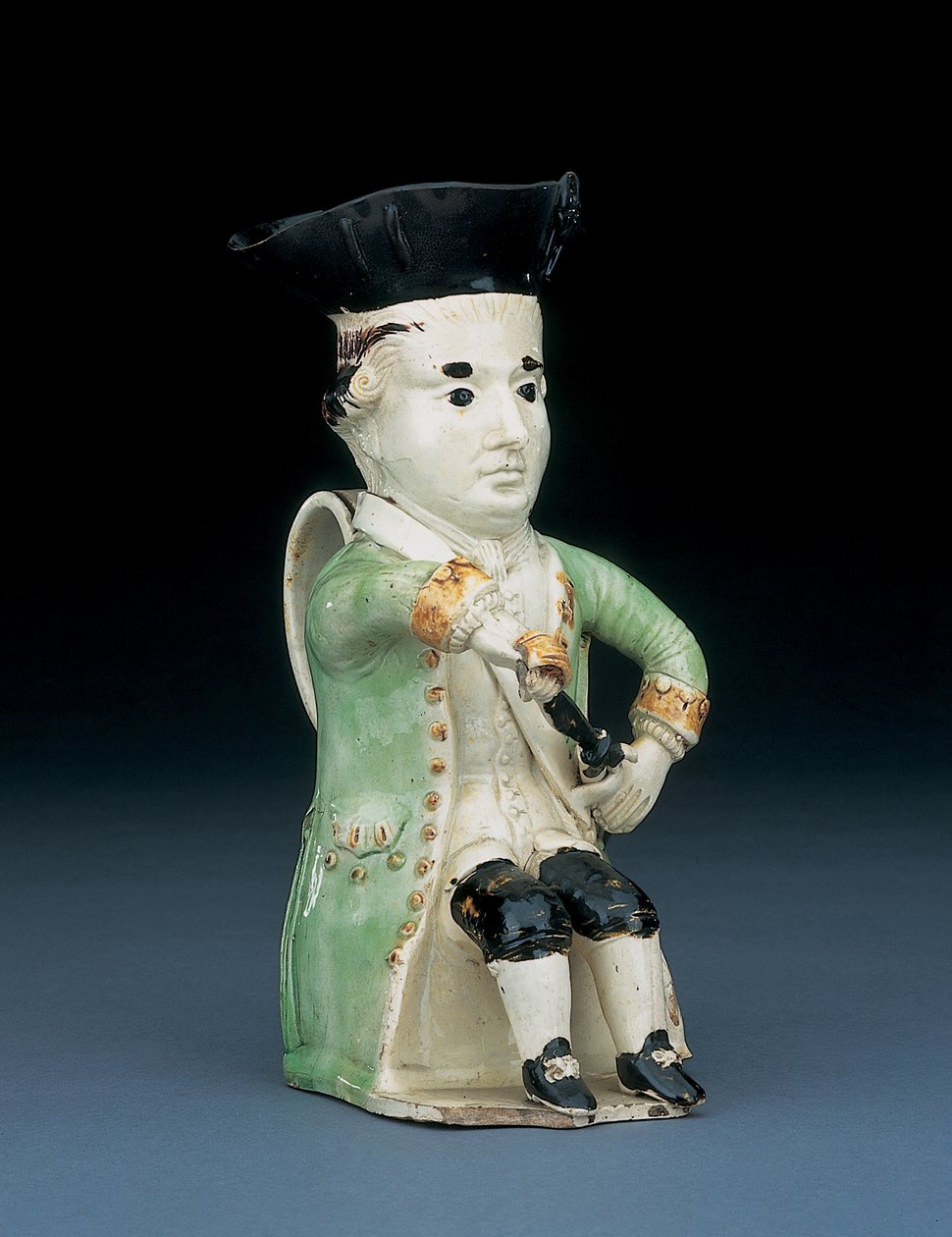 Admiral Lord Rodney toby kannu, n. 1782 tekijältä English School