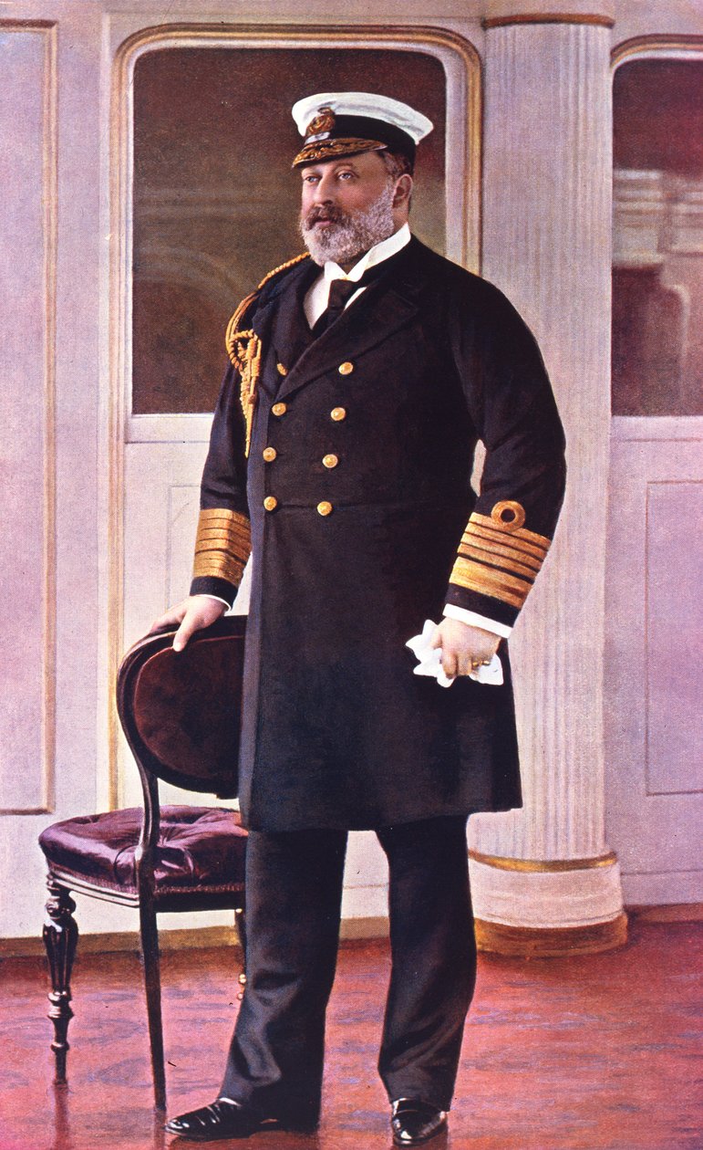Albert Edward Walesin prinssi, laivaston kunniaamiraali, 1898 tekijältä English School