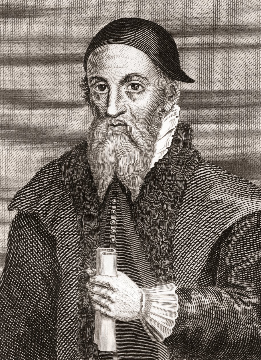 Aleksanteri Erskine Gogarista, n. 1521-1592. Skotlantilainen herra ja Skotlannin James VI:n vartija Stirlingin linnassa. Iconographia Scotica tai Skotlannin maineikkaiden henkilöiden muotokuvat, julkaistu 1797. tekijältä English School