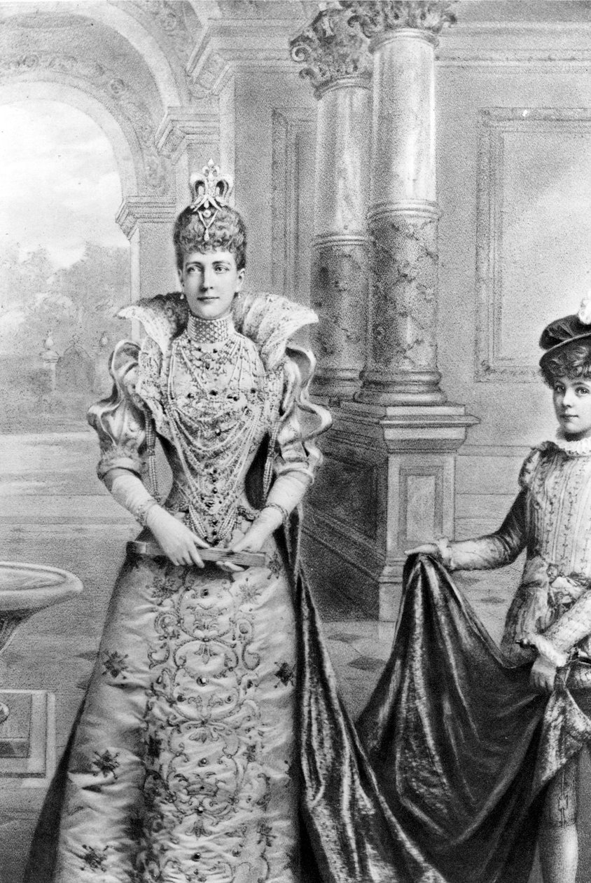 Alexandra Tanskalainen, Yhdistyneen kuningaskunnan ja brittiläisten dominioiden kuningatar puoliso, 1800-luku tekijältä English School