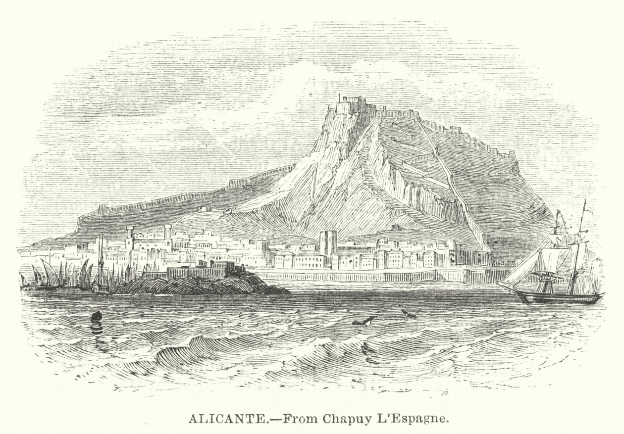 Alicante (kaiverrus) tekijältä English School