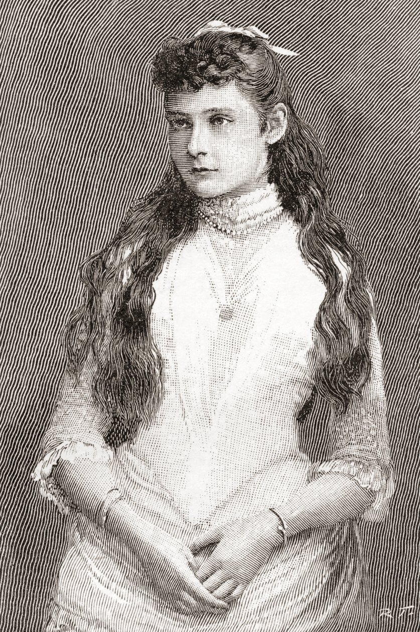Alix Hessenistä ja Reinin varrella myöhemmin Alexandra Feodorovna tekijältä English School