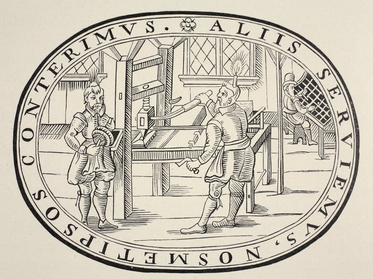 Englantilainen kirjapaino, 1619 tekijältä English School