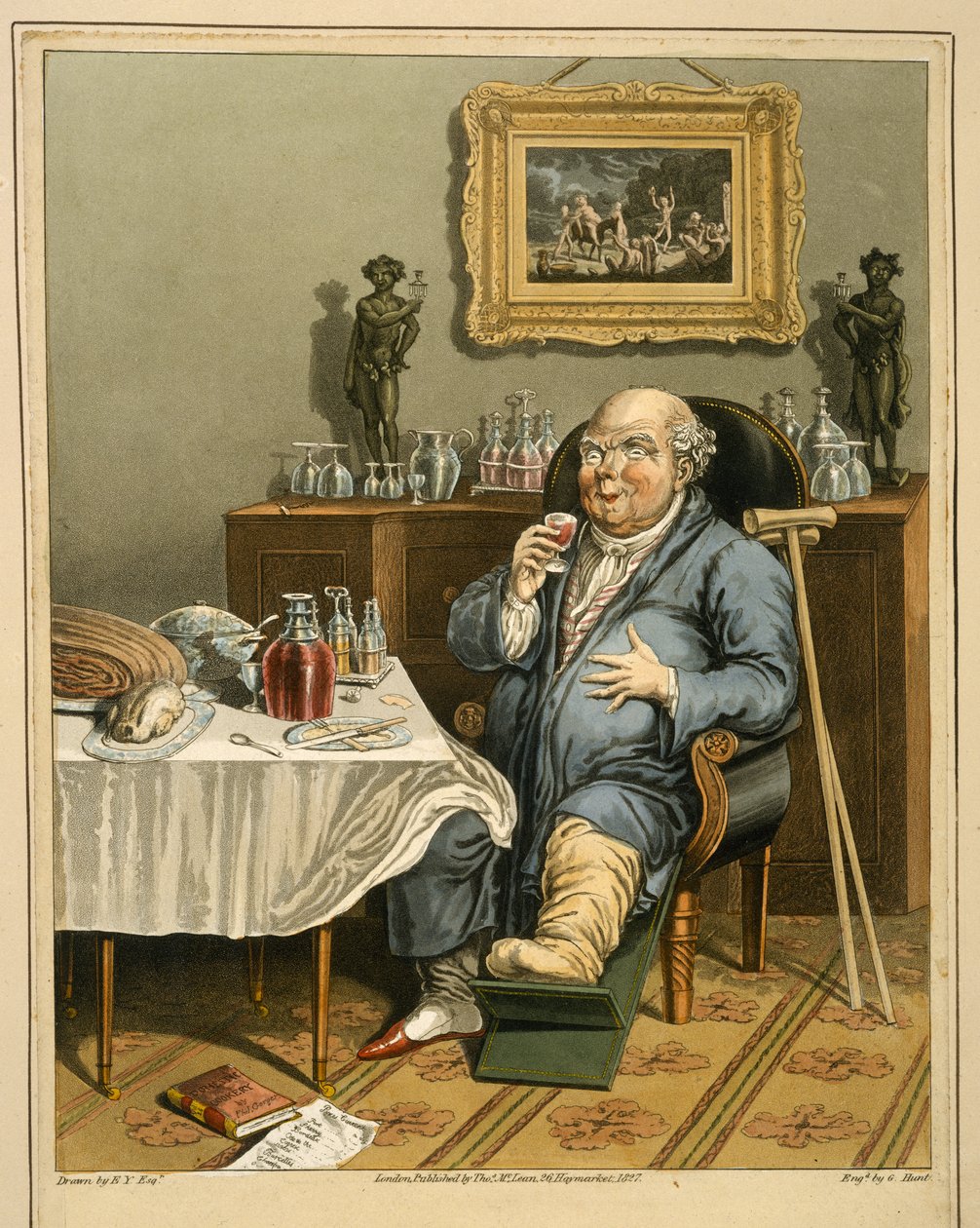 Hieno maku, laajemmalla ymmärryksellä, julkaisija Thomas McLean, Lontoo, 1827 tekijältä English School