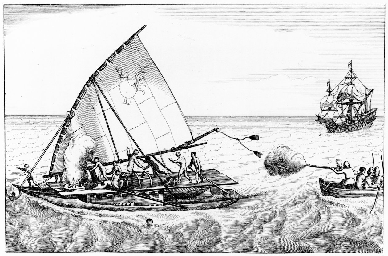 Tapaus Le Mairesin (n. 1585-1616) ja Schoutensin (n. 1567-1625) maailmanympärimatkan aikana vuosina 1615-16, Etelämeren matkojen ja löytöjen kronologisen historian osasta II. tekijältä English School