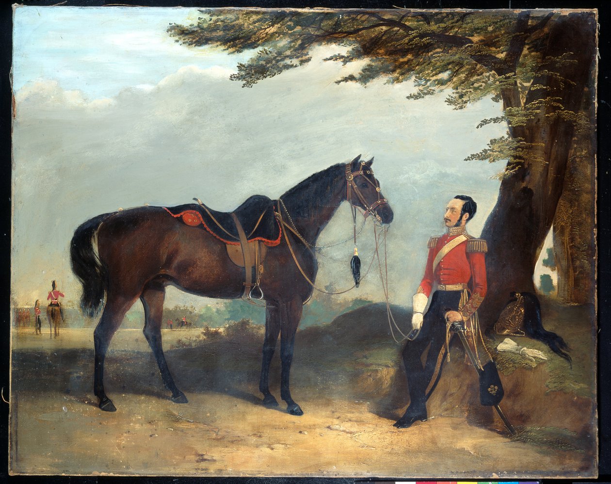 Tuntematon upseeri 3. Dragoon Guard -rykmentistä, n. 1850 tekijältä English School