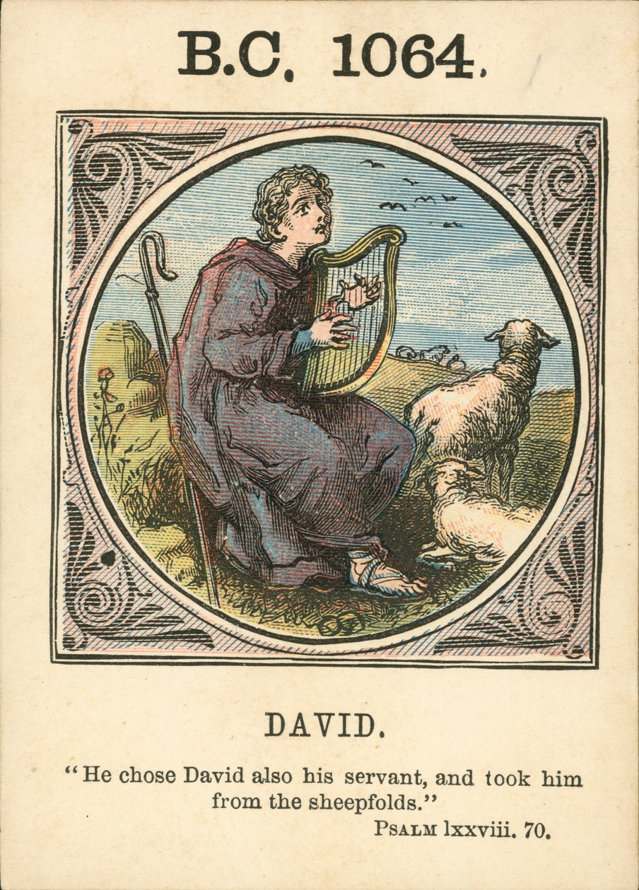 Anno Mundi: David (värilitografia) tekijältä English School