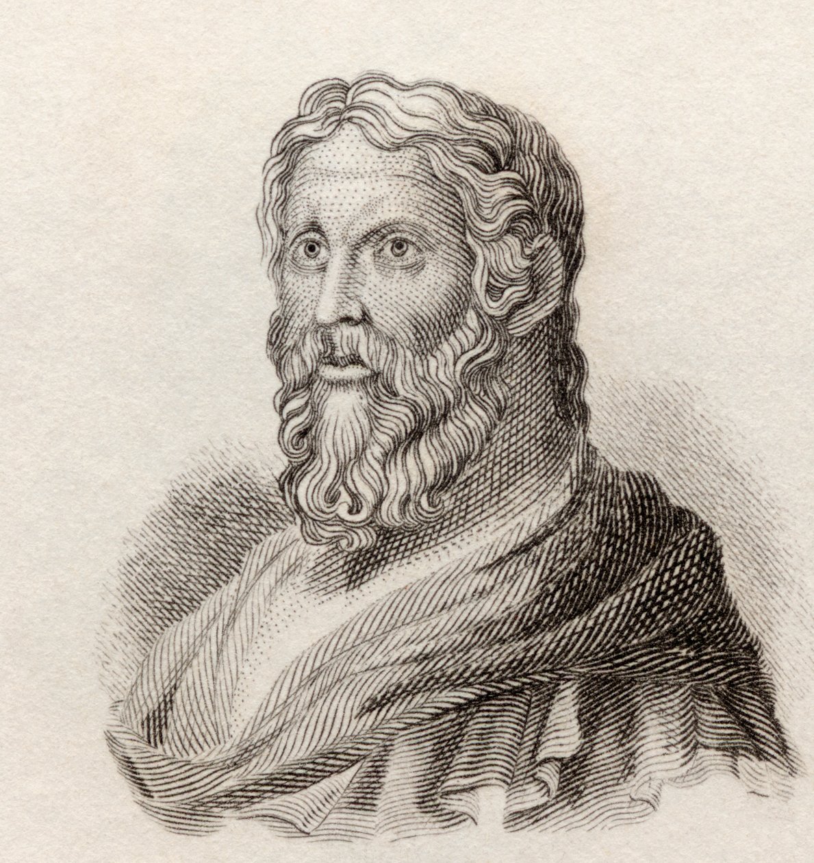 Aristophanes, c. 446 - c. 386 eaa. Muinaisen Kreikan sarjakuvakirjailija Crabb