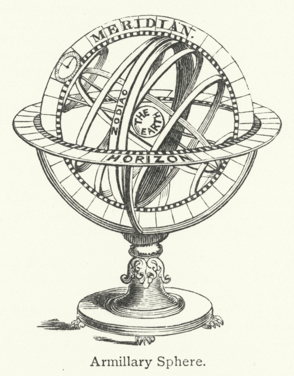 Armillary Sphere (kaiverrus) tekijältä English School