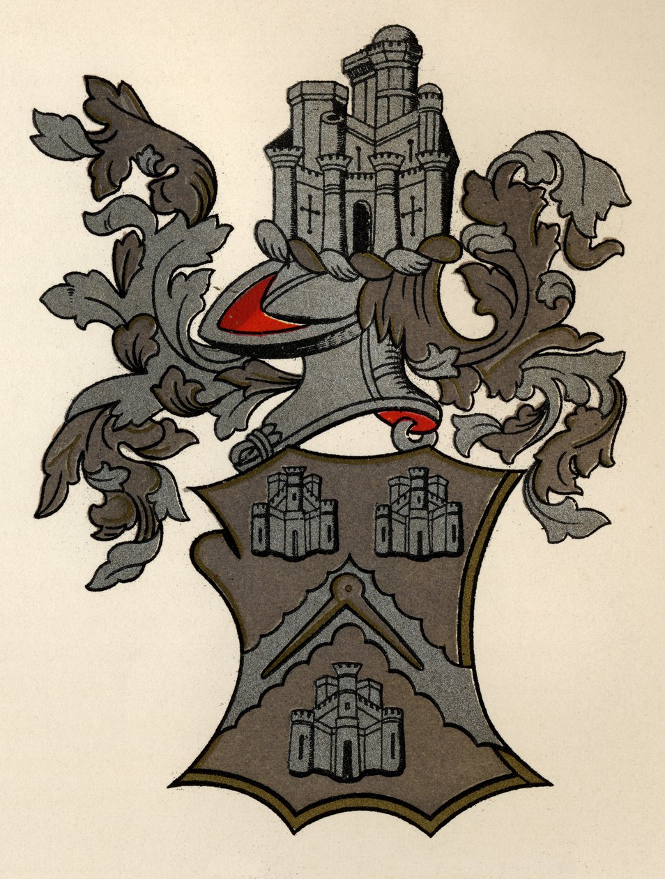 Aseet myönnetty Masons Companylle London, 12th Edward IV, 1472-73, The History of Freemasonry, osa II, julkaisija Thomas C. Jack, Lontoo, 1883 tekijältä English School