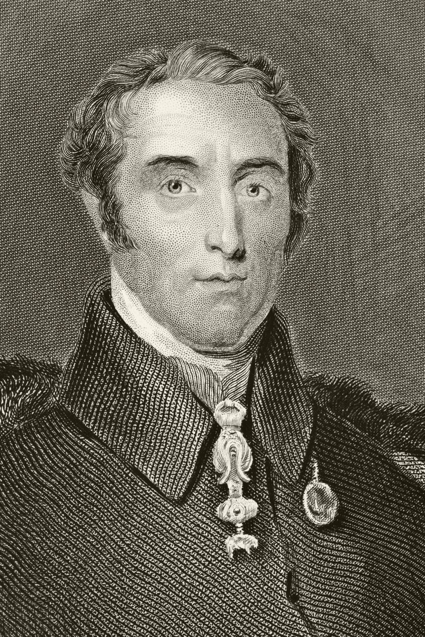 Arthur Wellesley, Wellingtonin ensimmäinen herttua, William Hickman Smith Aubreyn (1858-1916) julkaisusta "The National and Domestic History of England" julkaisi Lontoo, noin 1890. tekijältä English School