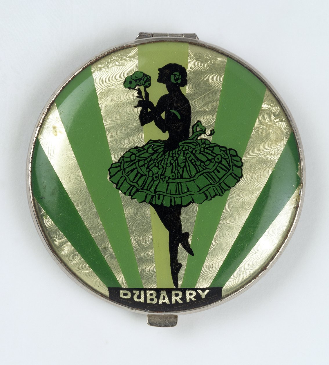 Ballerina Powder Compact, valmistaja Dubarry, 1920-30 tekijältä English School