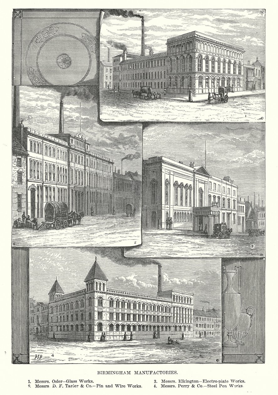 Birmingham Manufactories (kaiverrus) tekijältä English School