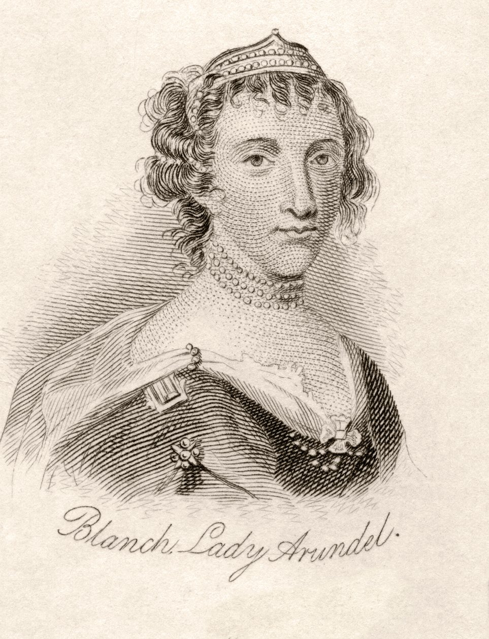 Blanche Somerset, Wardourin paronitar Arundell, 