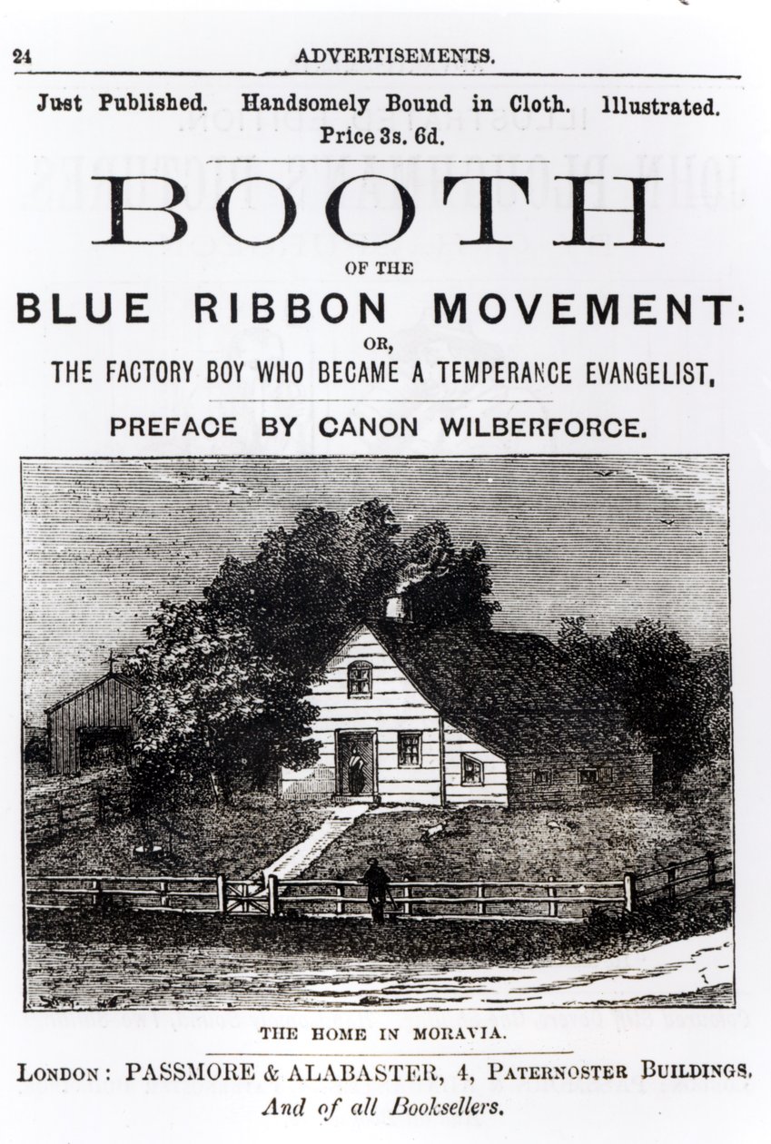 Booth of the Blue Ribbon Movement, 1883 tekijältä English School