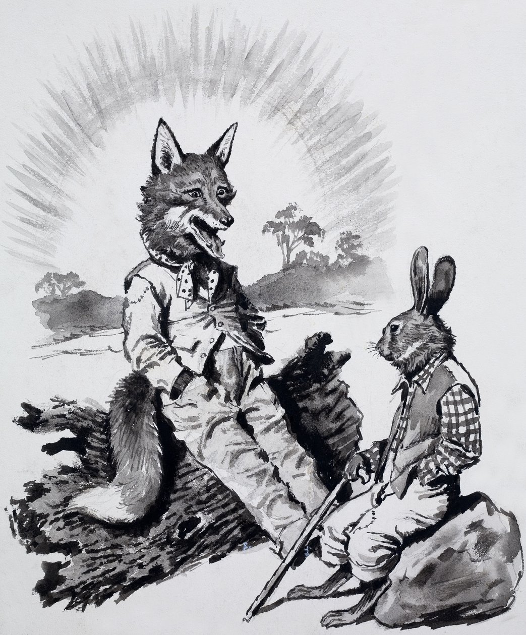 Brer Rabbit ja Brer Fox tekijältä English School