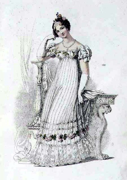 Morsiuspuku, muotilautanen Ackermann