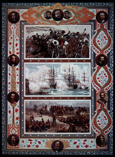 British Victories, Land & Sea (Boer War, Crimea jne.), Illustrated London Newsin etukansi tekijältä English School