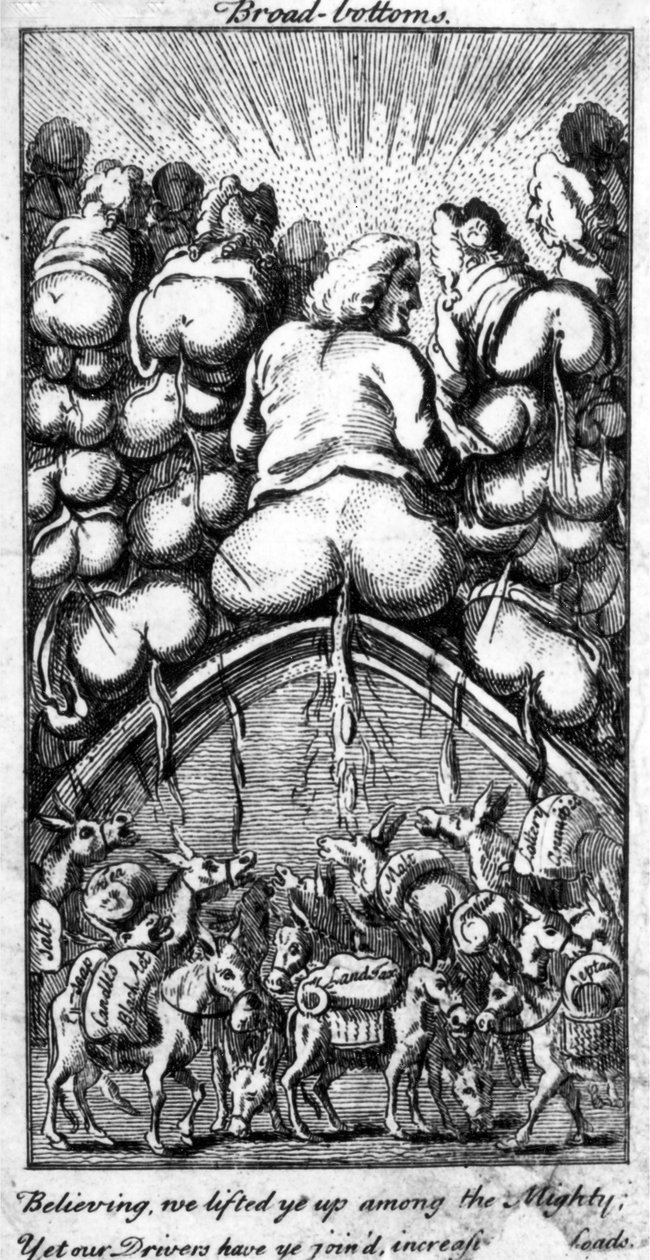 Broad Bottoms, 1745 tekijältä English School