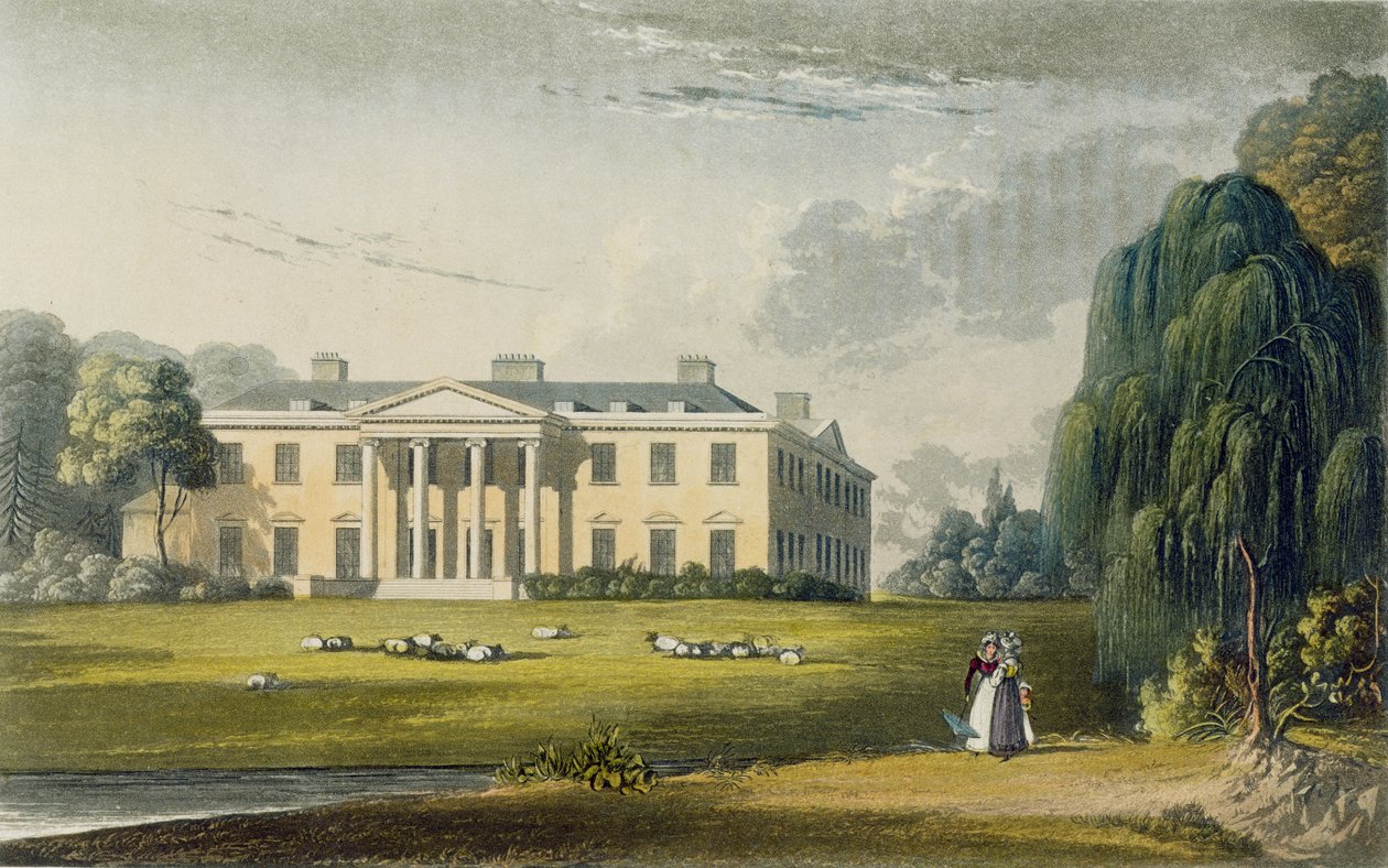 Broadlands, Ackermanns Repository of Arts, 1825 tekijältä English School