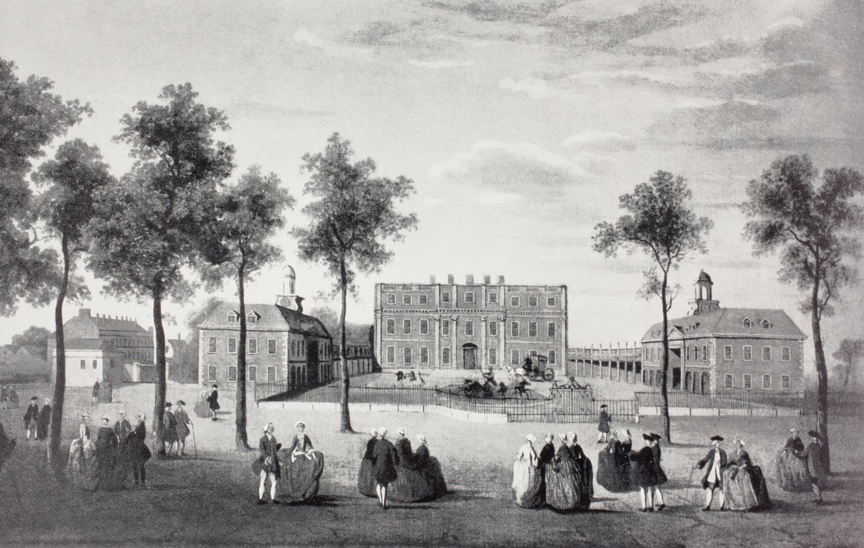 Buckinghamin talo, 1750 tekijältä English School