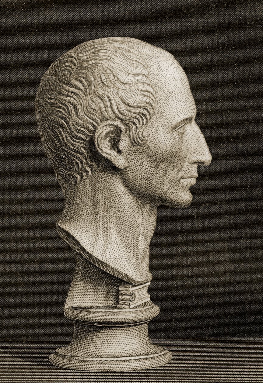 Gaius Germanicus Caesarin rintakuva (12-41 jKr) tekijältä English School