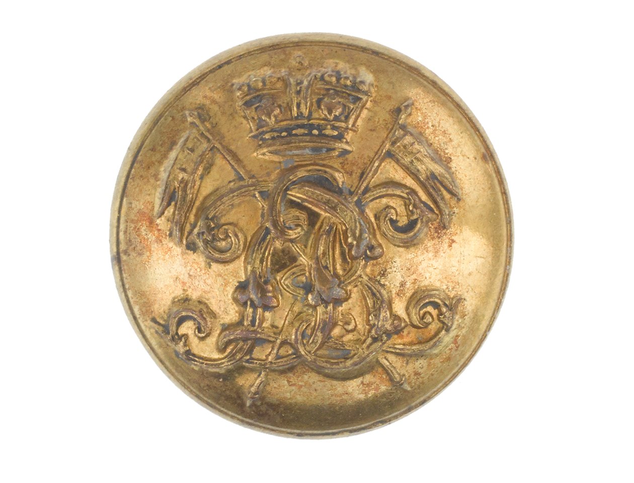 Button, 9. Bengal Lancers -rykmentti, ennen 1901 tekijältä English School