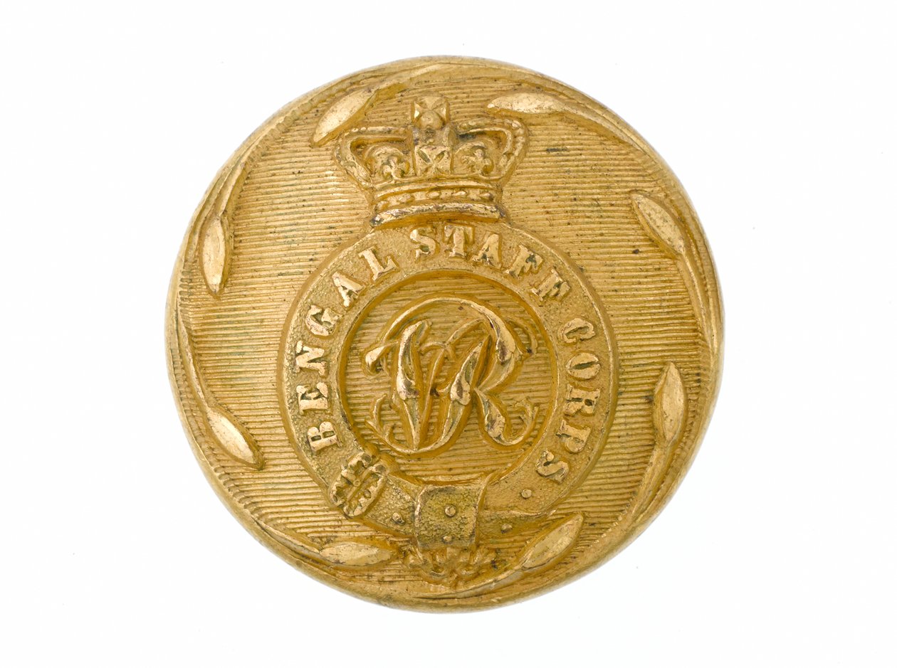 Button, Bengal Staff Corps, 1861-1876 tekijältä English School