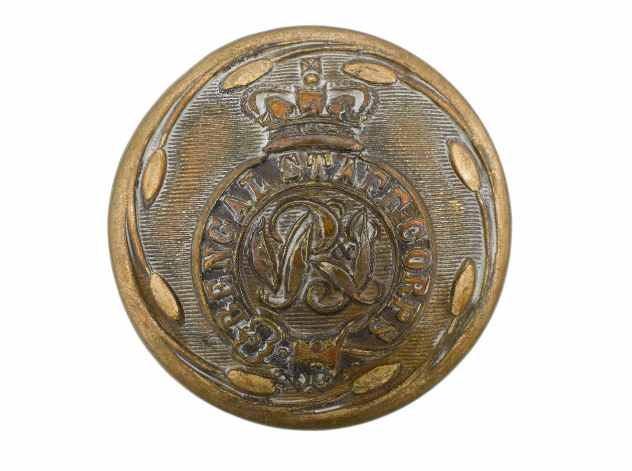 Button, Bengal Staff Corps, 1876-1891 tekijältä English School