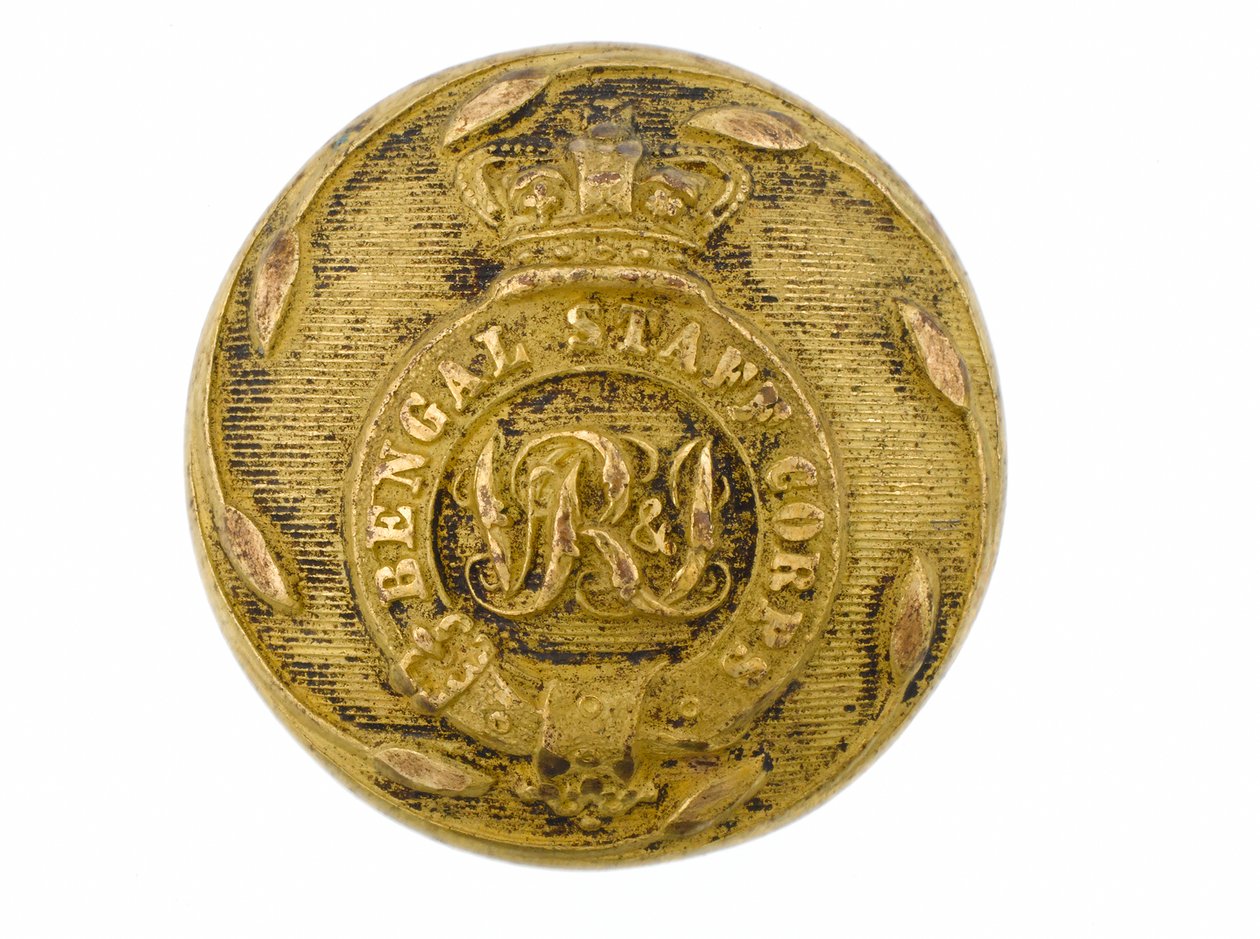 Button, Bengal Staff Corps, 1876-1891 tekijältä English School