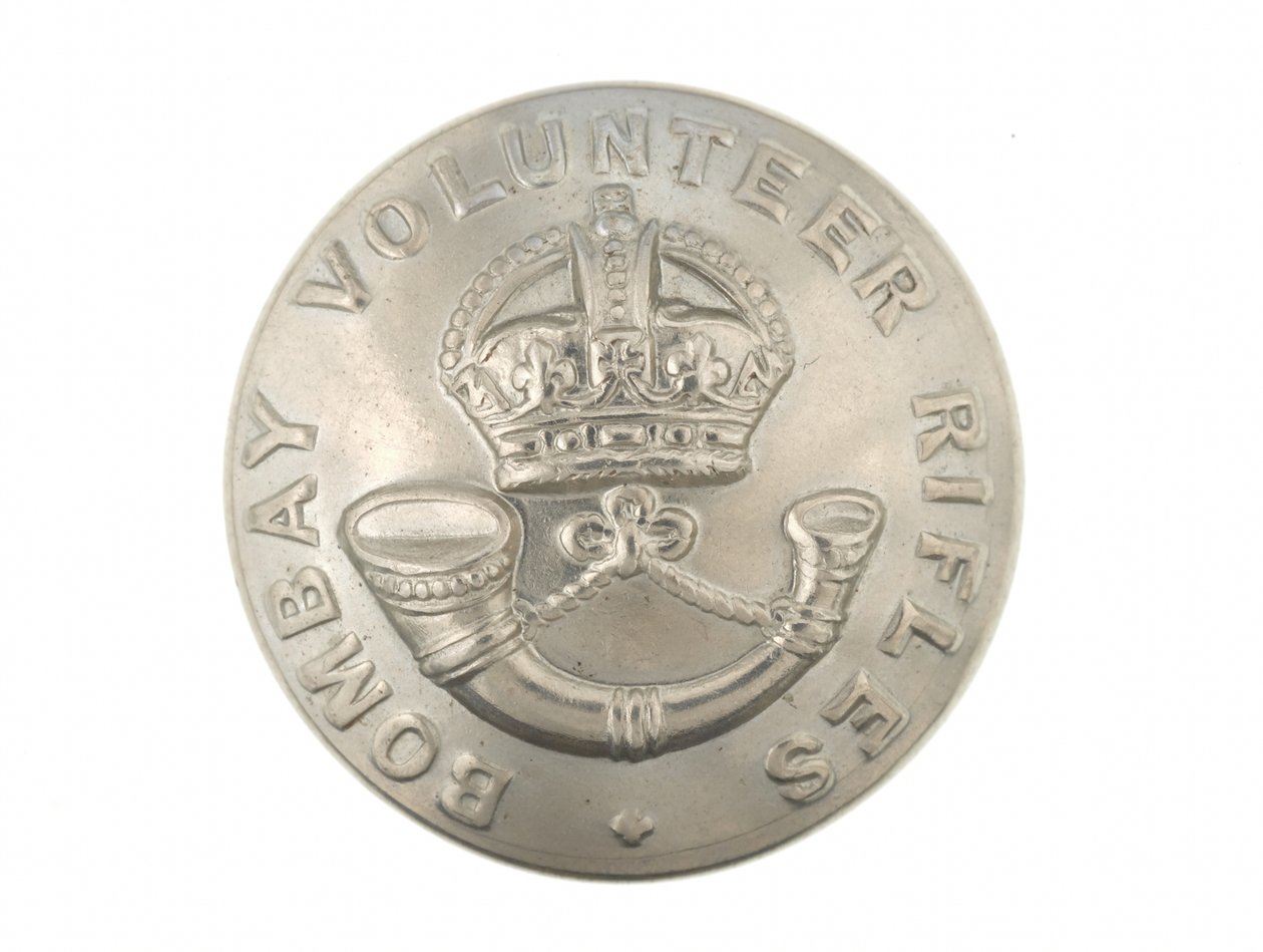 Button, Bombay Volunteer Rifles, 1901-1947 tekijältä English School