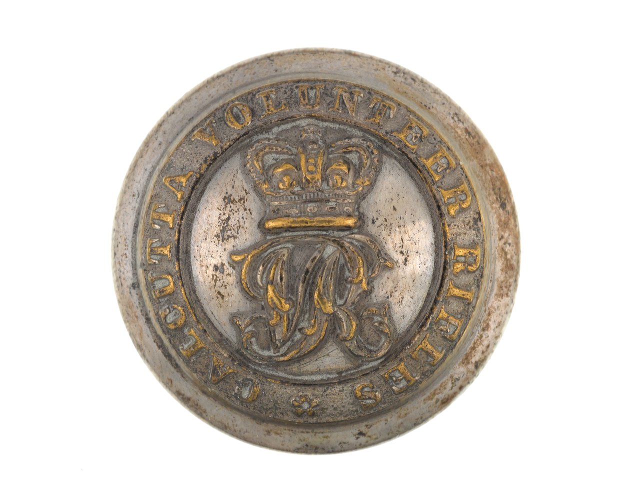 Button, Calcutta Volunteer Rifles, ennen 1901 tekijältä English School