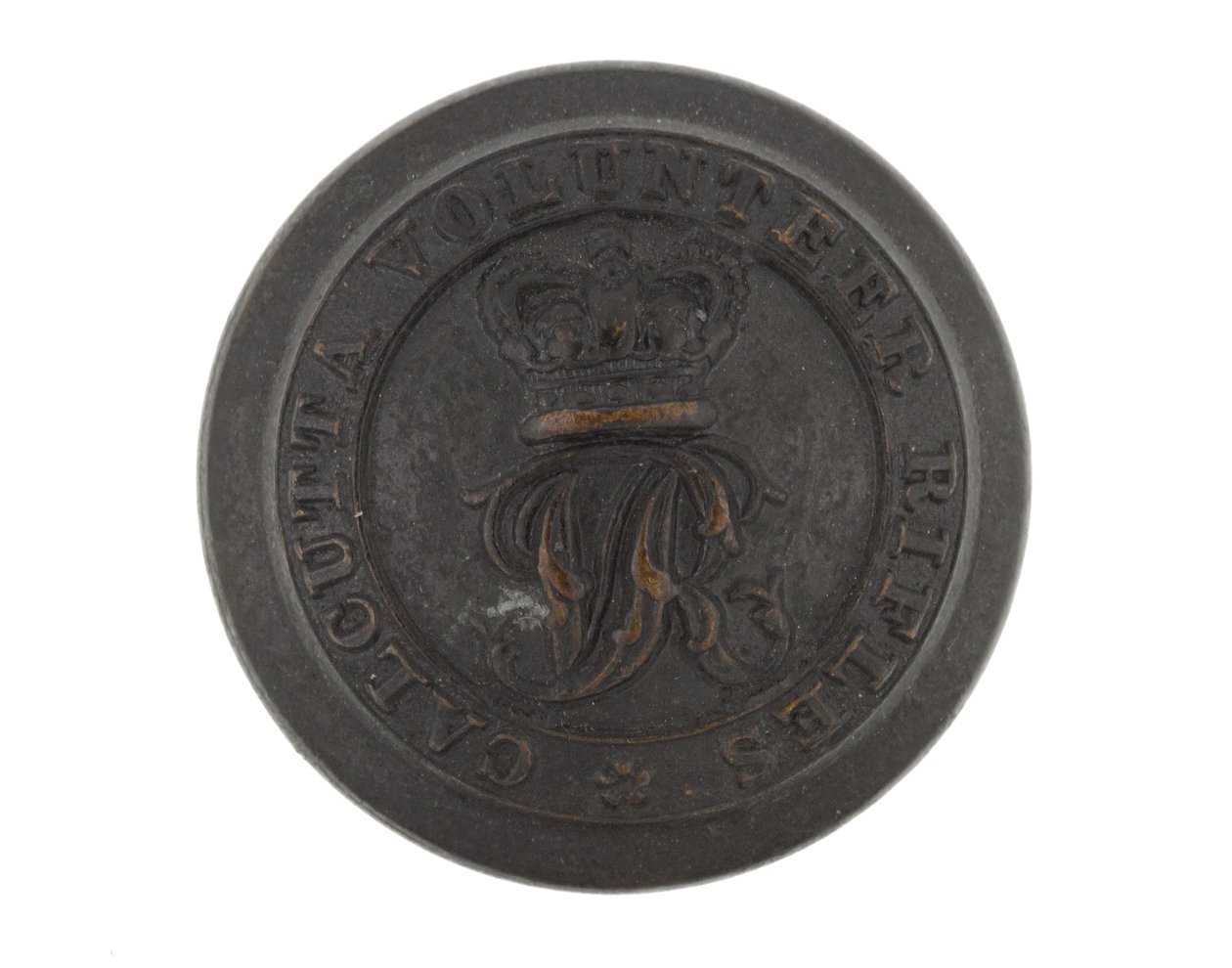 Button, Calcutta Volunteer Rifles, ennen 1901 tekijältä English School