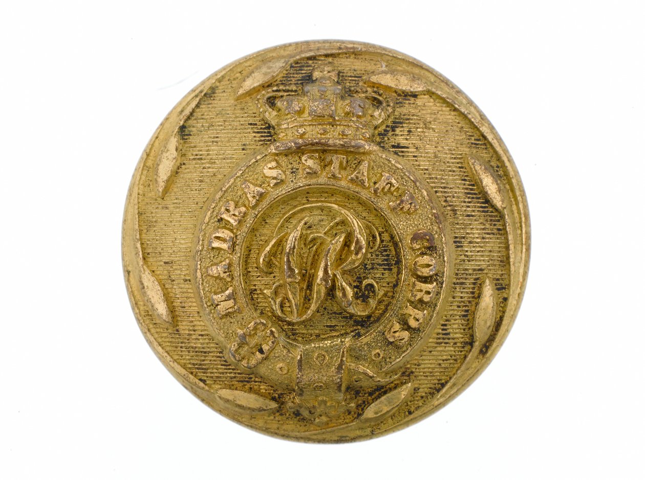 Button, Madras Staff Corps, 1861-1876 tekijältä English School