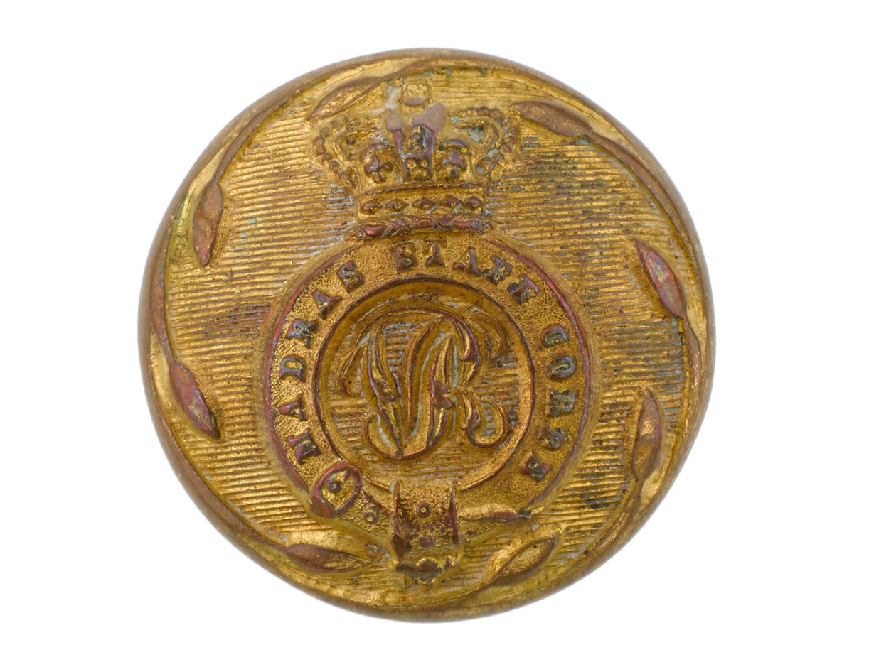 Button, Madras Staff Corps, 1861-1876 tekijältä English School